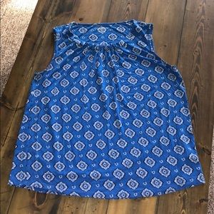 Large Croft & Barrow Sleeveless Swing Tank